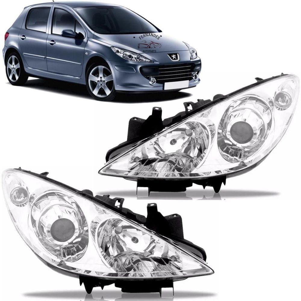 Par Farol Dianteiro Peugeot   2012