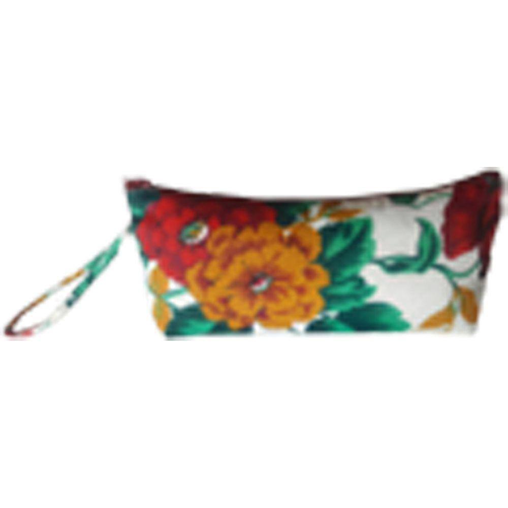Necessaire Tecido Floral