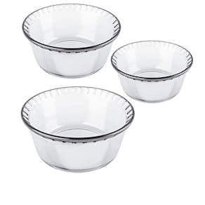 Kit 3 Forma para Suflê Marinex P,M,G Assadeira Nadir Bolo