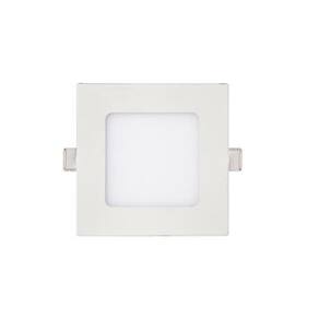 Luminaria Plafon Led Embutir Quadrado Slim Kian 18W 6000K