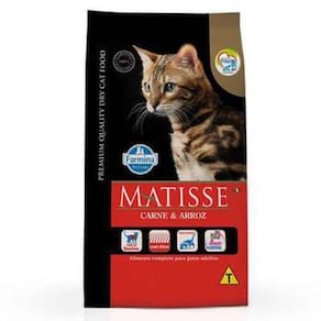 Ração Matisse Carne E Arroz Para Gatos Adultos 800Gr