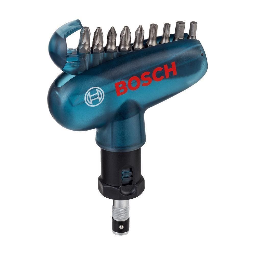 Kit De Bolso De Pontas Bosch Para Parafusar Com 10 Peças