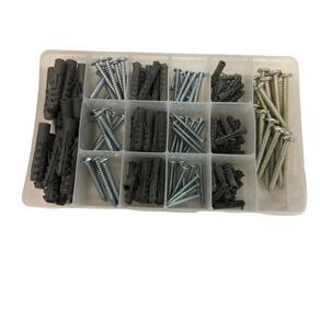 Kit Parafusos+Brocas Acabamentos -Quadros-Prateleiras