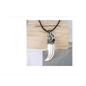 Colar Magia Supernatural Demônio Faca Dos Curdos Lâmina