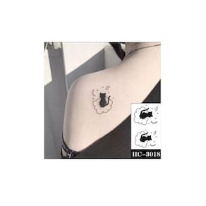 Tatuagem Temporaria Gatos Na Nuvem