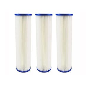 Kit 3 Polipropileno Plissado Cavalete 10 X 2 1/2 5 Micras
