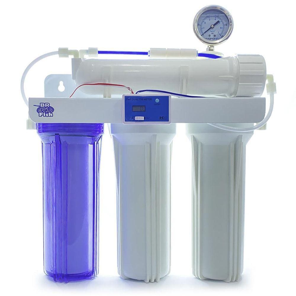 Filtro Osmose Reversa 75Gpd + Manometro + Tds In-Line Dual