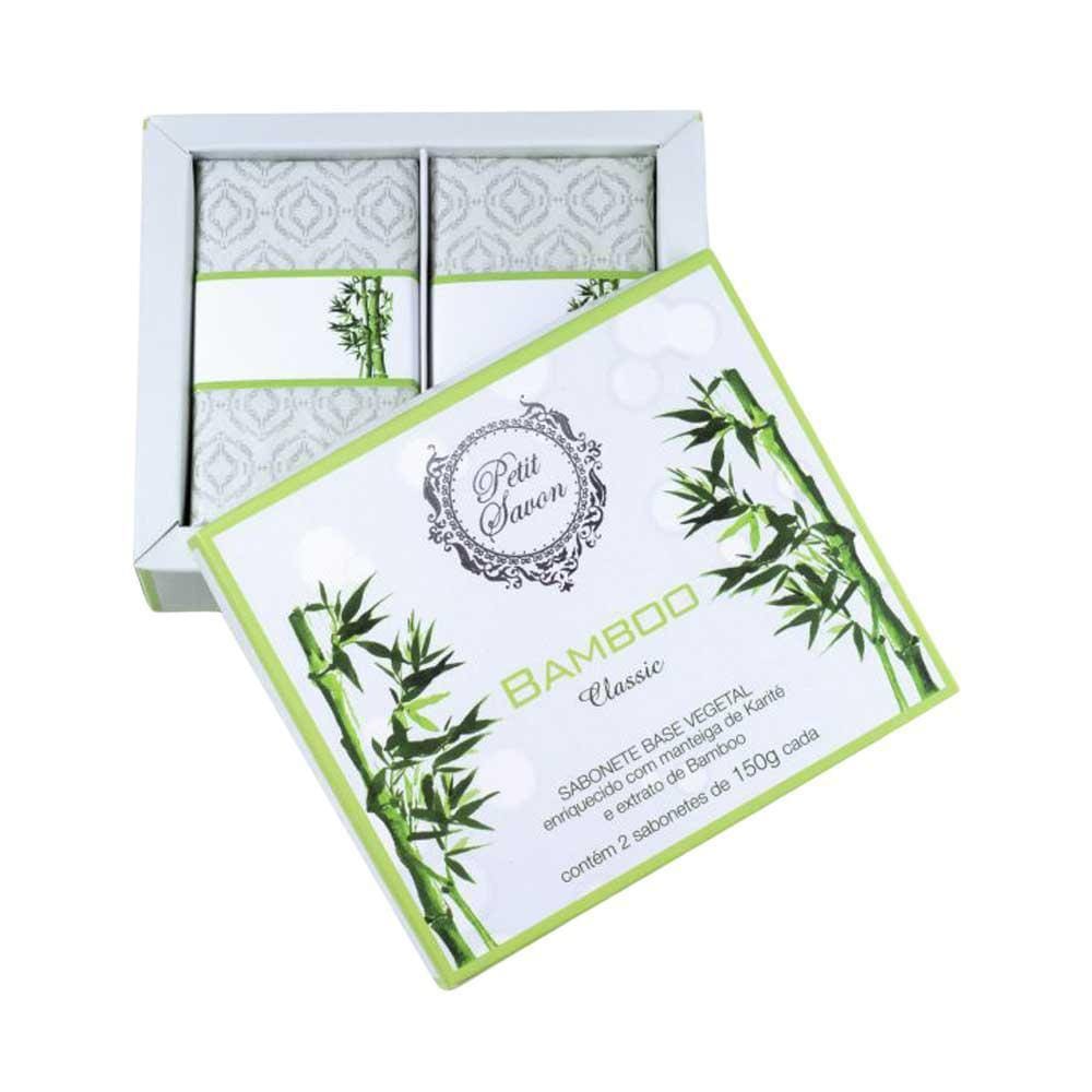 Kit 2 Sabonetes Vegetal Bamboo 150G - Petit Savon