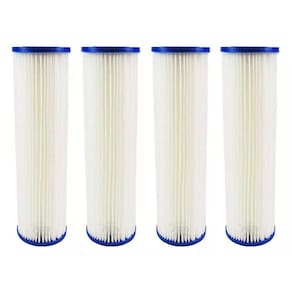 Kit Com 4 Plissado Lavável Cavalete 10 X 2 1/2 10 Micras