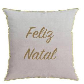 Almofada Natal Foil Laranja Belchior 43X43Cm