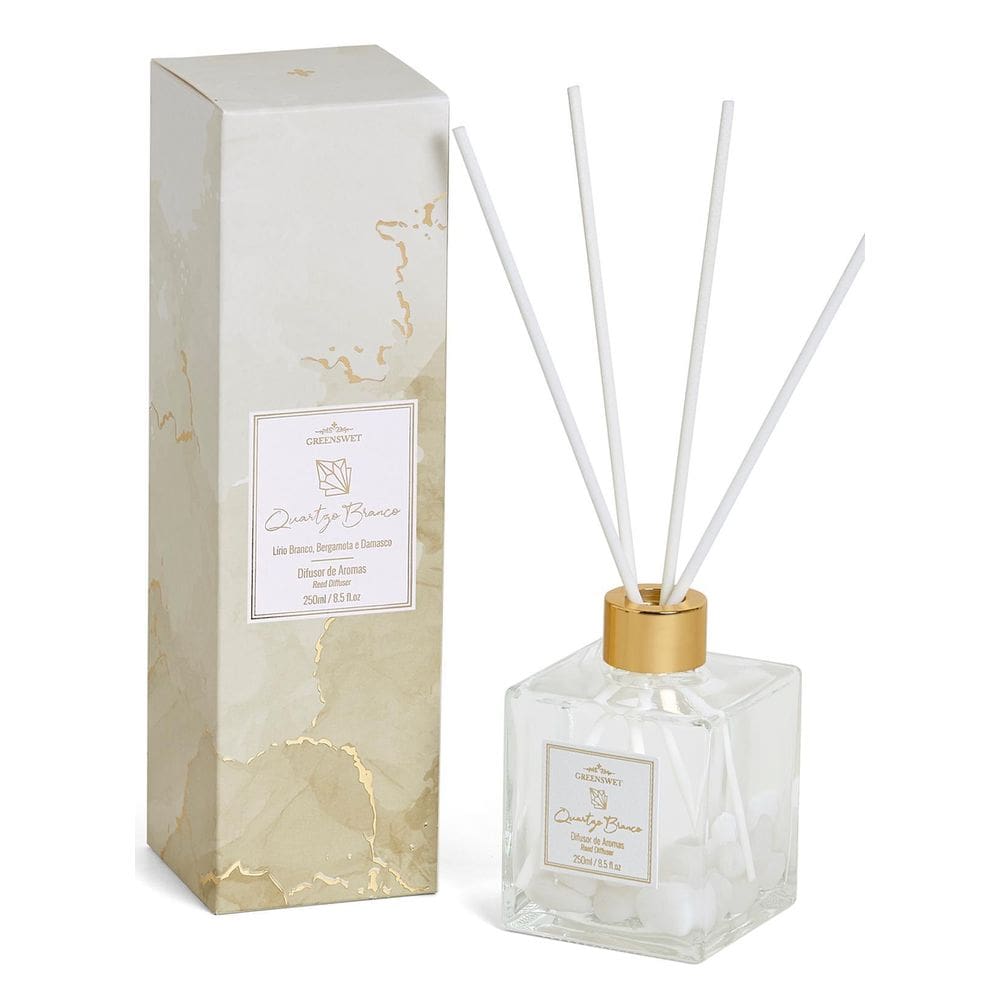 Difusor De Aromas Quartzo Branco 250Ml