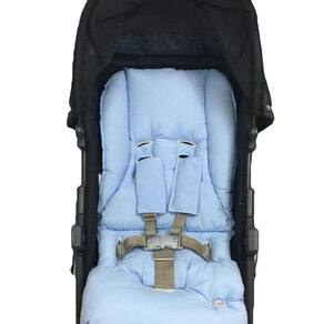 Colchonete Para Carrinho De Neném Antialérgico - Azul
