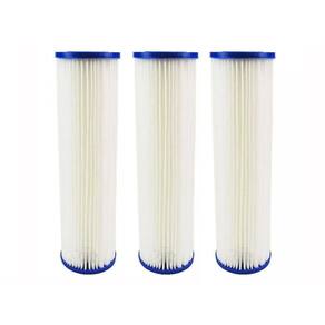 Kit 3 Polipropileno Plissado Cavalete 10 X 2 1/2 50 Micras