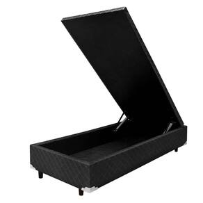 Cama Box Bau Solteirão Poliester(0.96X2.03)