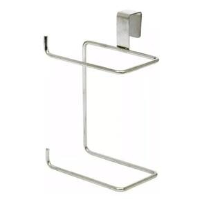 Porta Papel Higien. Duplo Caixa Acoplada-Cromado-Cod:Pl0086