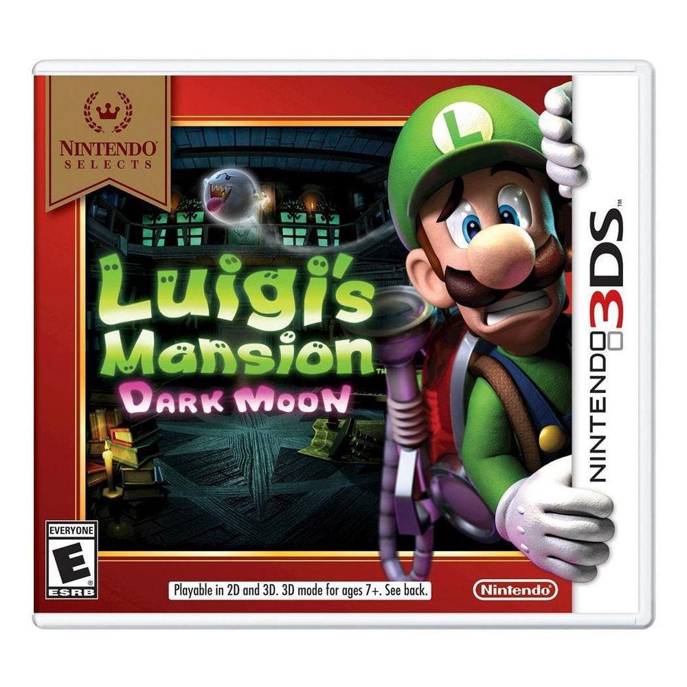 Nintendo 3ds luigi mansion Casas Bahia