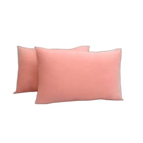 Kit 4 Fronhas 50X70Cm 100% Algodão Percal 200 Fios Rose
