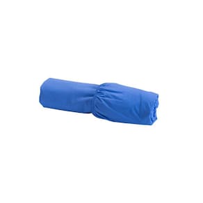 Lençol Super King Com Elástico Altura 50Cm 200 Fios Azul