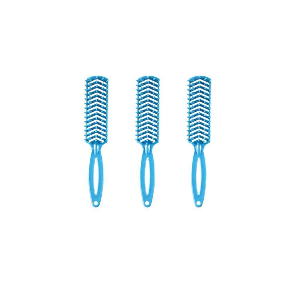 Escova de Cabelo Darma 303 Rigida Reta Desemb - Kit C/ 3un