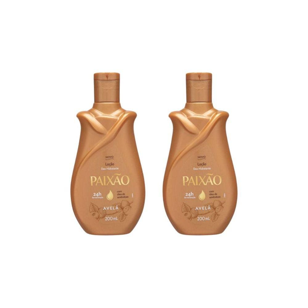 Hidratante Corporal Paixao 200ml Avela - Kit C/ 2un