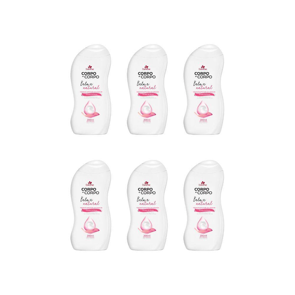 Hidratante Corporal Davene Corpo a Corpo 200ml Nat-Kit C/6un