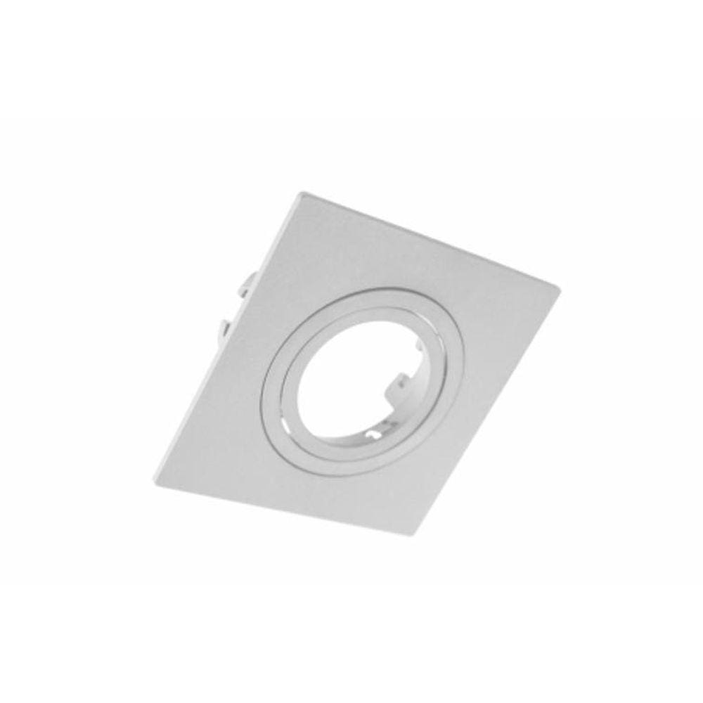 Spot Embutir Plano Mini Dicroica Abs Branco 6244