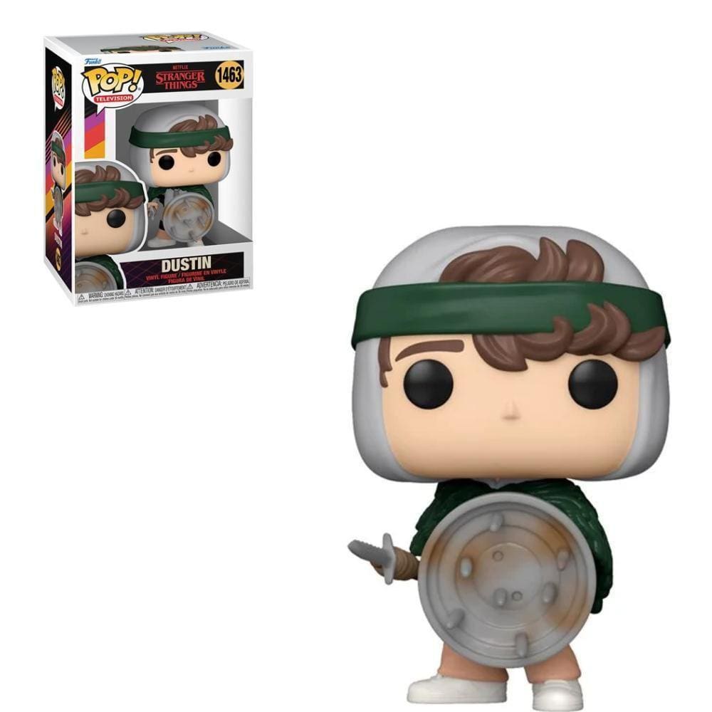 Funko Pop Stranger Things 1463 Dustin - Colecionável