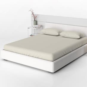 Lençol Acácia Queen Liso Avulso com Elástico 01 Peça Palha