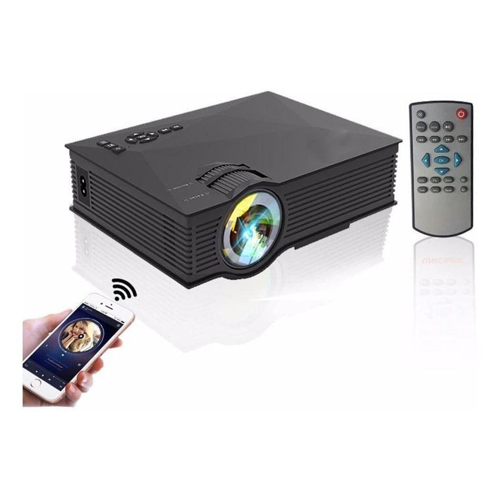 Projetor Profissional: 1800 Lumens, Hdmi, Wifi, Áudio