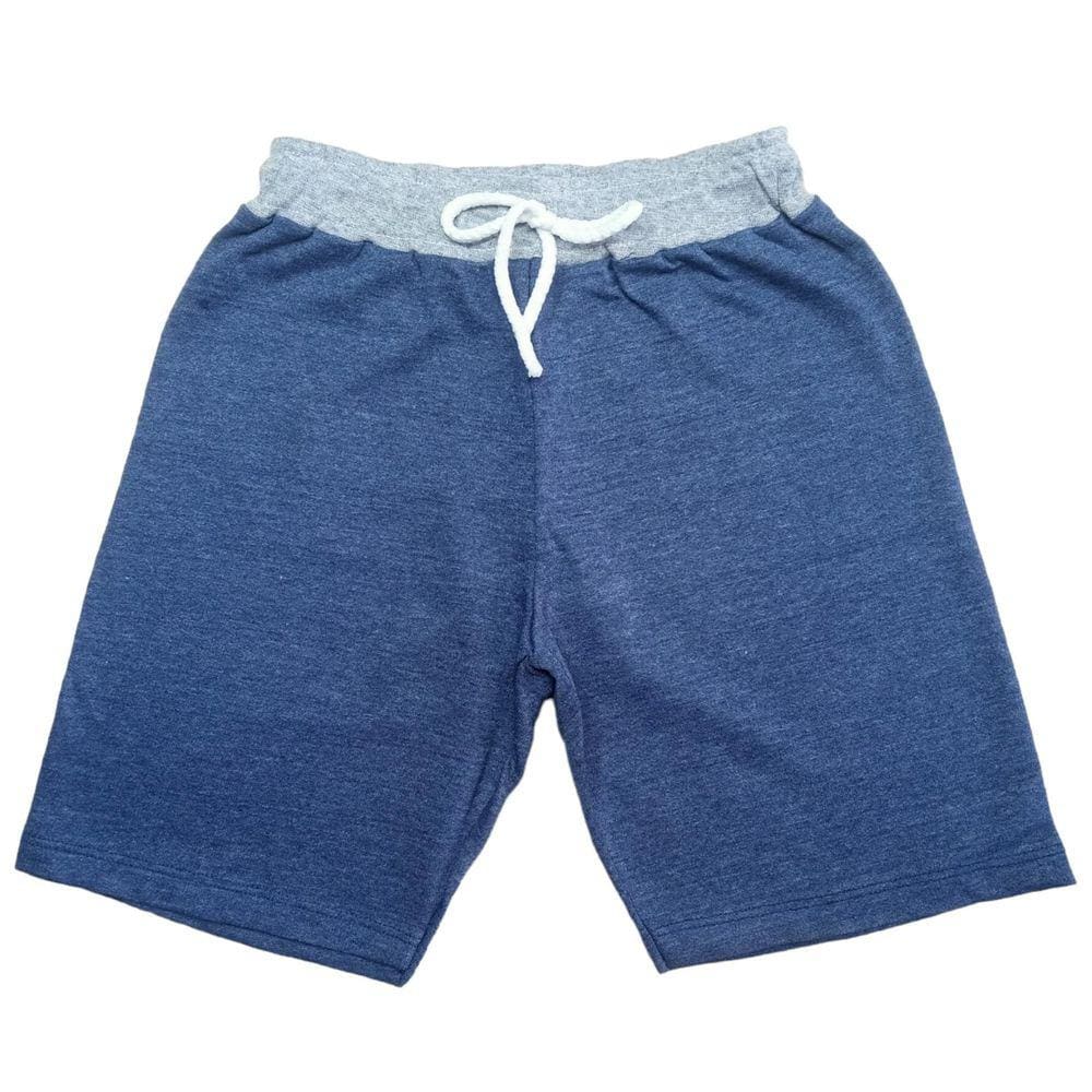 Bermuda Menino Infantil Azul Marinho Tamanho 8- Turminha Cia