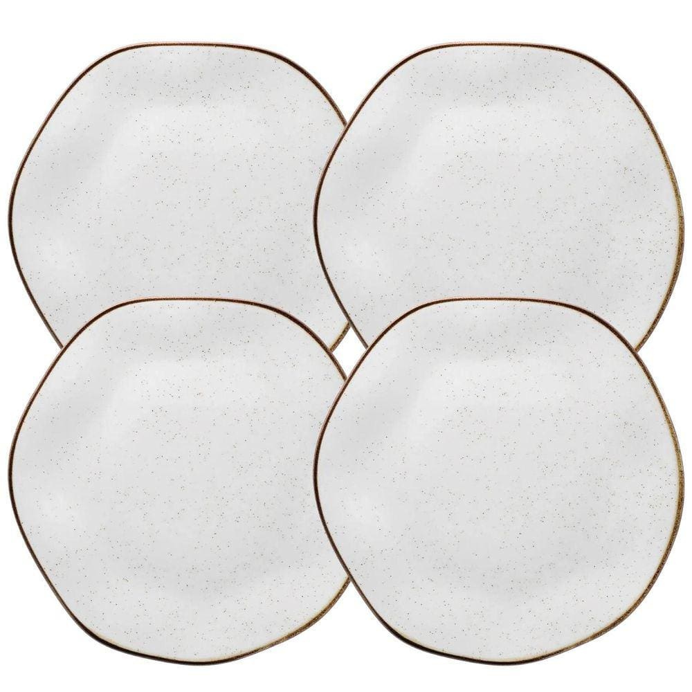 Prato Fundo Ryo Maresia Porcelana 22,5cm Blue Bay