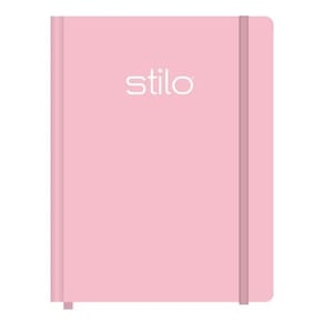 Caderneta De Anotação G 80Fls Rosa Pastel Stilo Jandaia