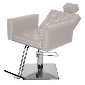 Cadeira Poltrona de Cabeleireiro Recl Evidence Luxo Branco F