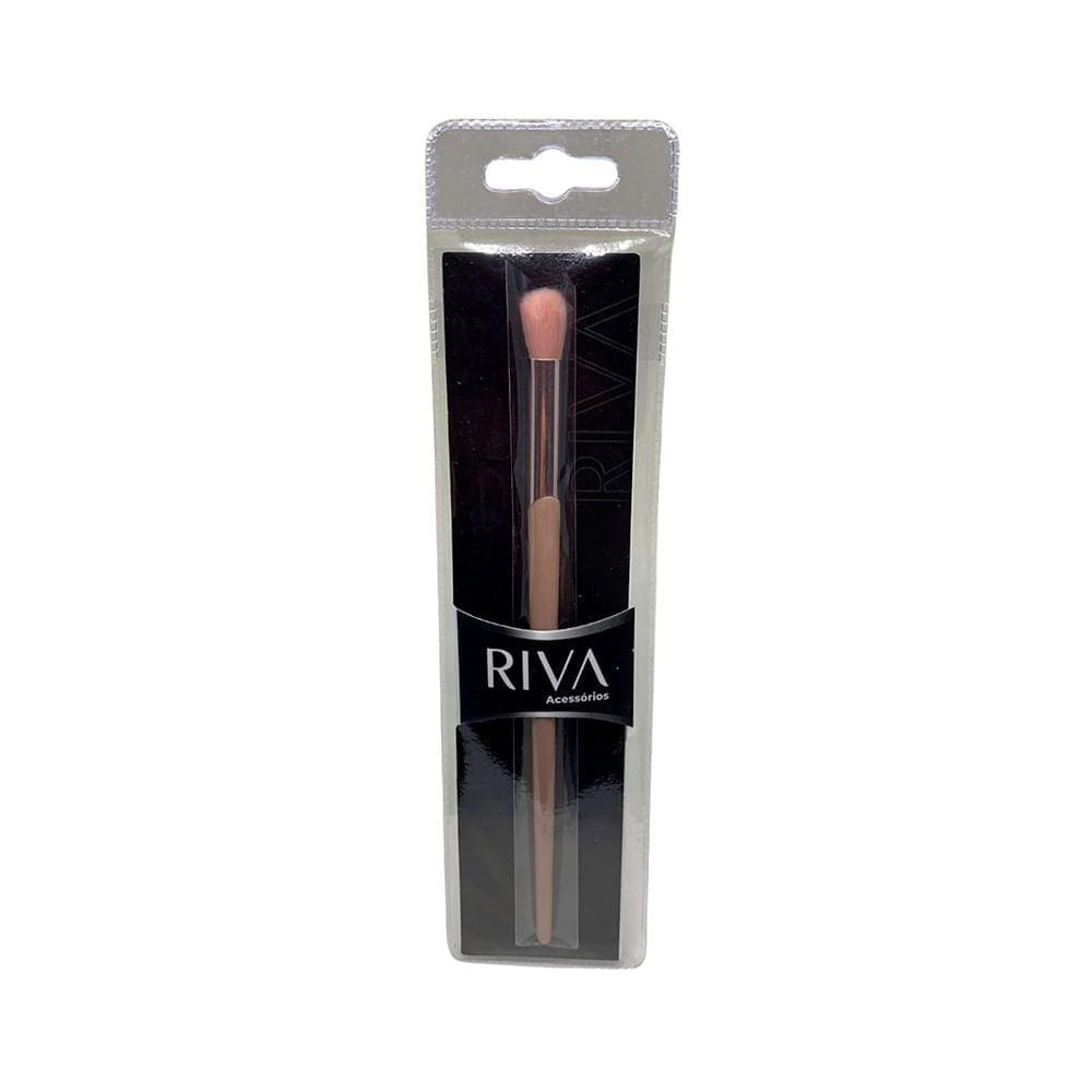 Pincel Para Maquiagem Riva Concavo Esfumador Rose - 8236R