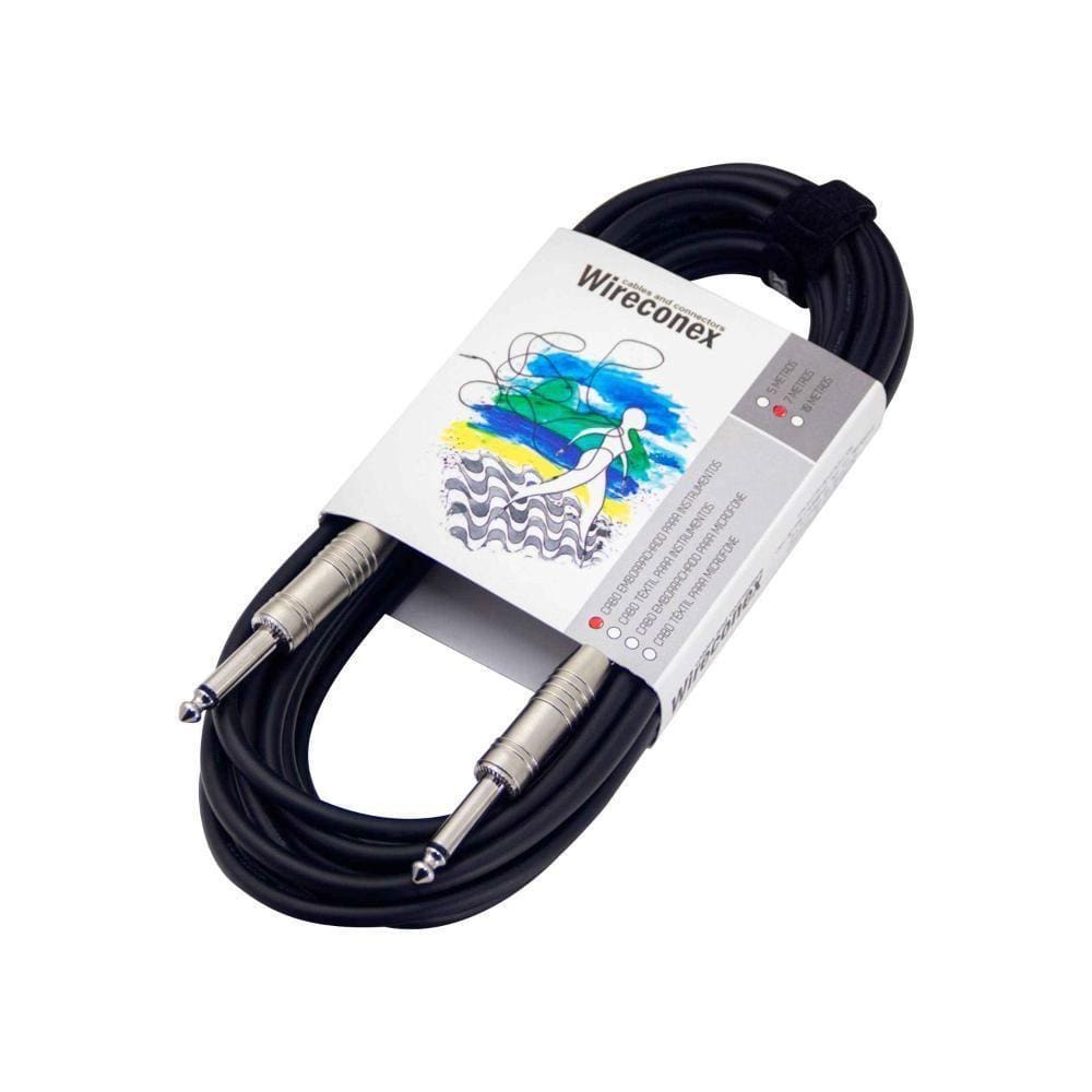 Cabo Para Instrumentos Emborrachado P10 P10 05 Metros Guiem-05 Wireconex [f108]