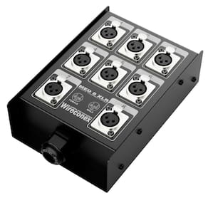 Painel Multicabo 08 Vias Xlr - Medusa Wireconex [f108]