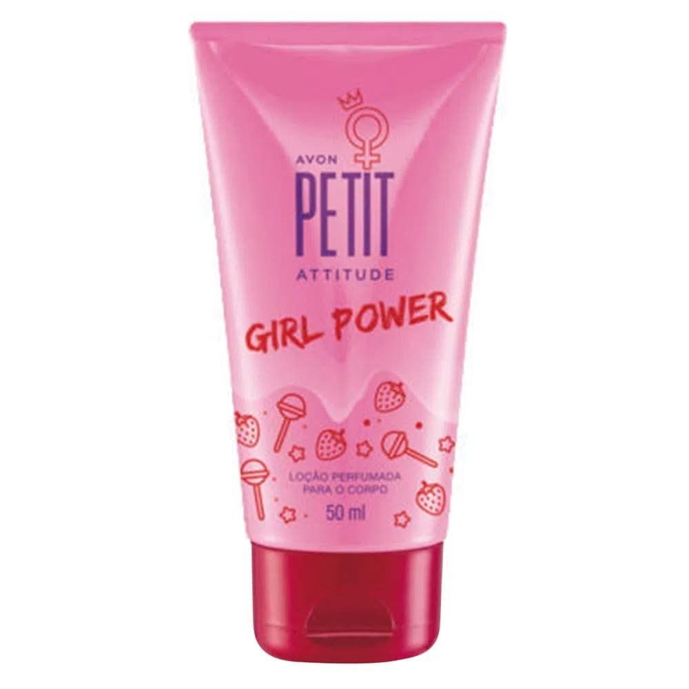Loção Hidratante Corporal Avon Petit Attitude Girl Power - 50ml