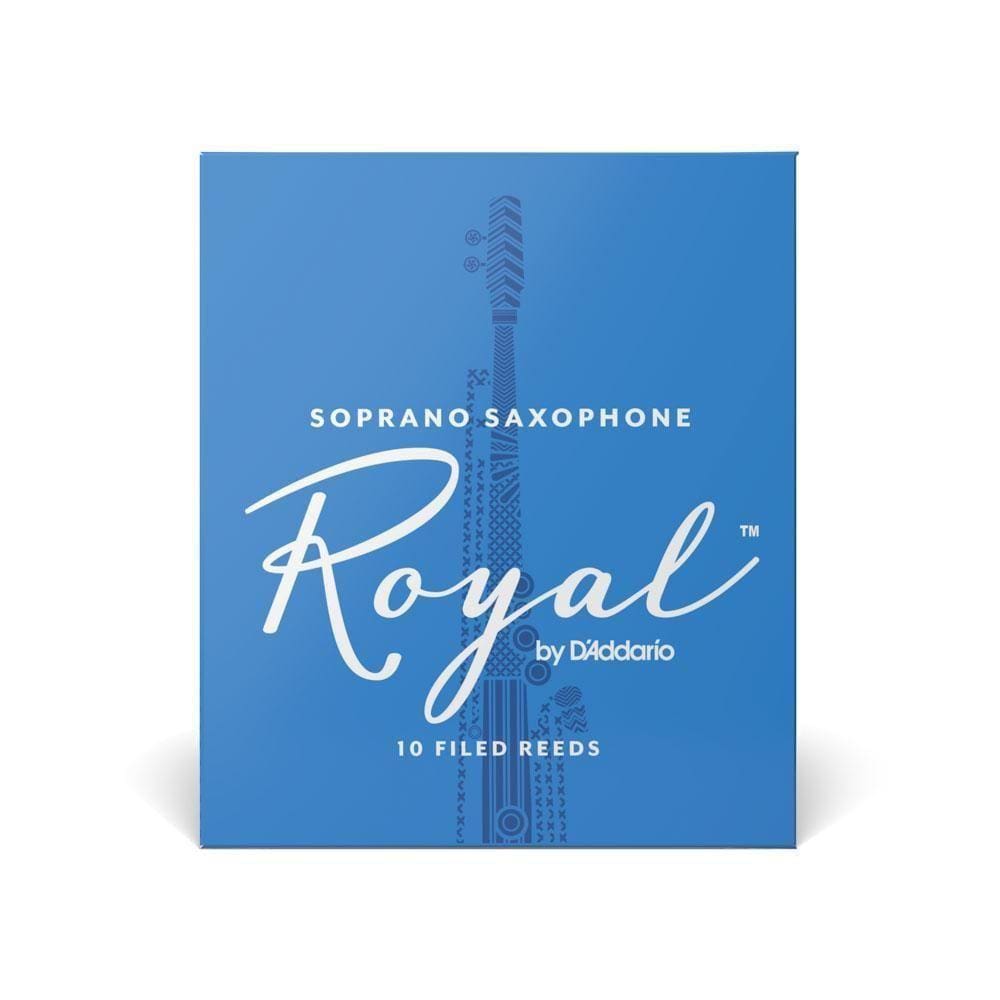 Palheta Sax Soprano 1.5 (10 Peças) D Addario Royal Rib1015 [f035]