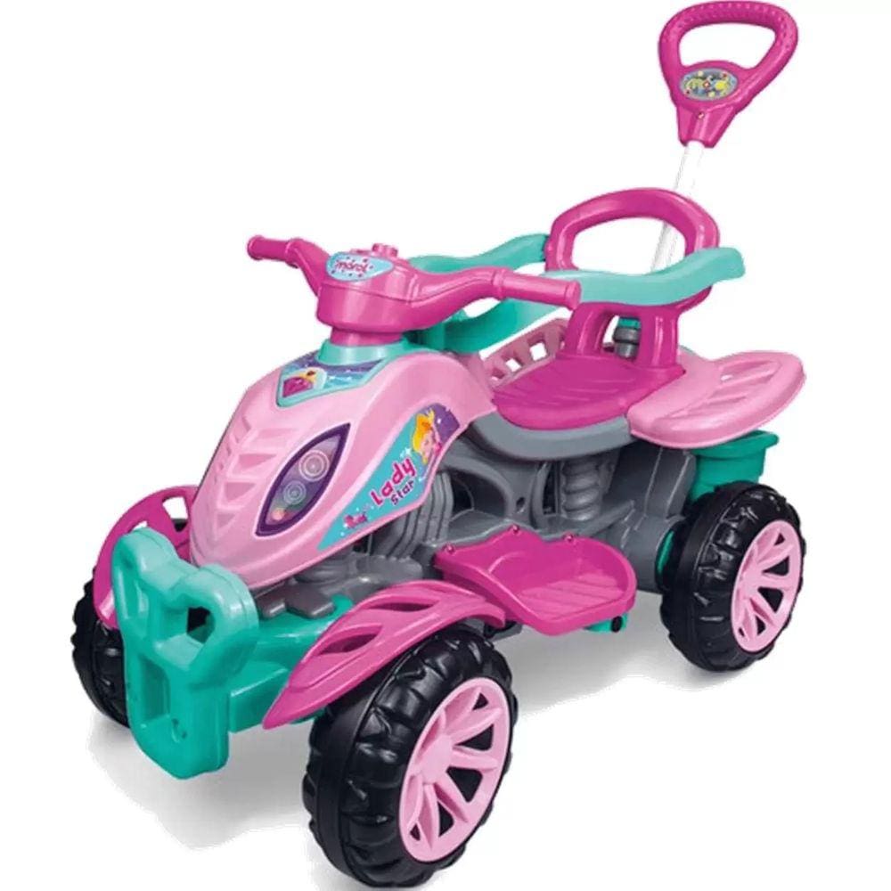Carrinho de Passeio Quadriciclo Lady Star Maral l DOCE LAR BRAGA