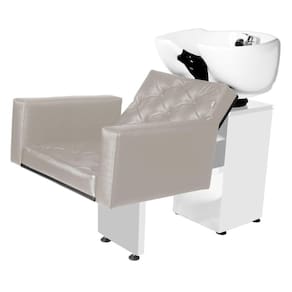 Lavatório Salão de Beleza Evidence Luxo Branco Facto