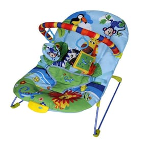 Cadeira Vibratória E Musical Bebê De Descanso ColorBaby Azul