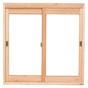 Janela de Correr Lisa JE221 Esel 120cmx160cmx12cm Marroml
