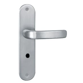Fechadura para Banheiro Espelho Aço 40mm MGM Stilo Alumínio