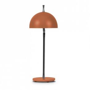Luminária de Mesa Abajur para 1 Lâmpada Redondo 7615 JD Molina Cobre