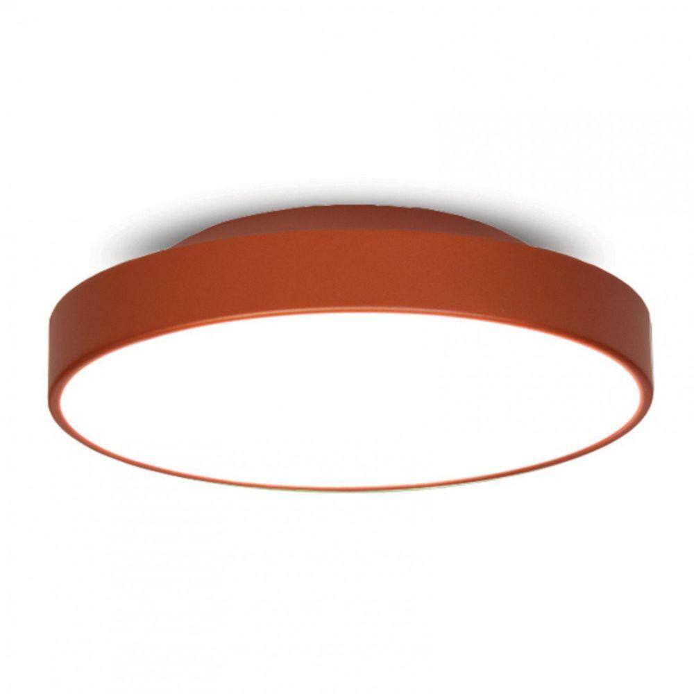 Plafon para 3 Lâmpadas Redondo 36cm 7652 Jd Molina Cobre
