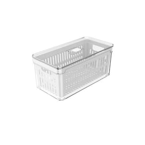 Organizador Clear Fresh com Cesto 5 L Natural - Ou