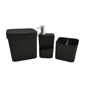Kit Sobre Pia Trium 3 Peças Preto - Ou