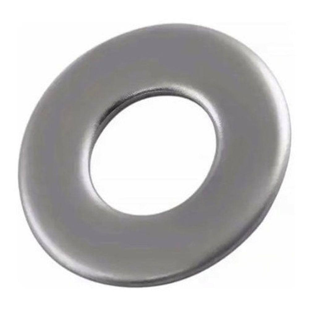 Arruela Lisa M3 Din 125 Inox Aisi 304 Polido - 100Un