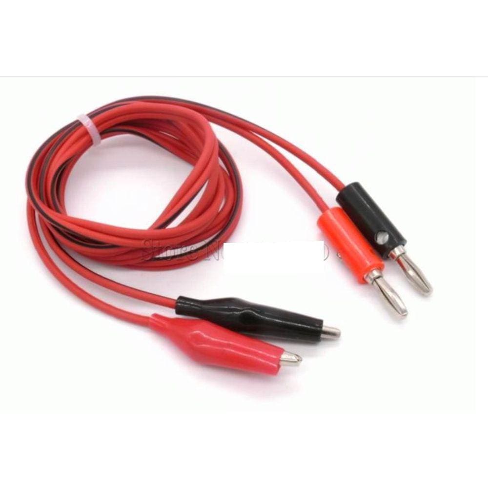 Par Cabo De Teste Com Plug Banana - 1 Metro