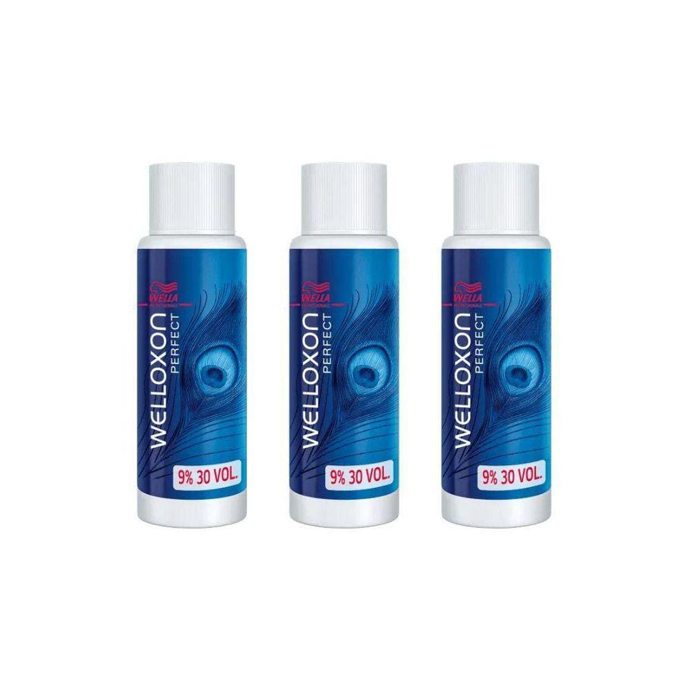Emulsao Welloxon Ox Perfect 60Ml 30 Vol - Kit Com 3Un